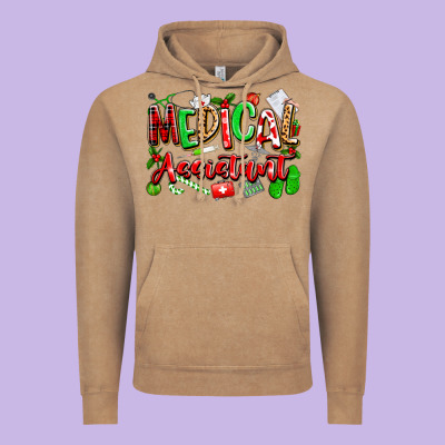 Christmas Medical Assistant Vintage Hoodie Designed By Texasbilliewilder