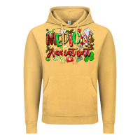 Vintage Mustard christmas medical assistant Vintage Hoodie - texasbilliewilder