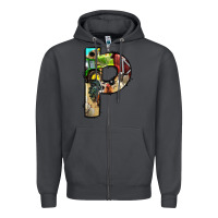 Smoke farm life alphabet lowercase letters p Zipper Hoodie - BundleAndBundleShop