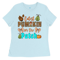 Cutest Pumpkin In The Patch Ladies Tee | Teevron