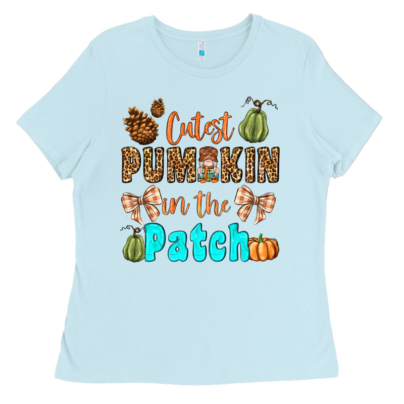 Cutest Pumpkin In The Patch Ladies Tee by BundleAndBundleShop | Teevron