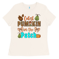 Bone cutest pumpkin in the patch Ladies Tee - BundleAndBundleShop
