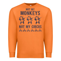 Carrot mens not my monkeys not my circus sarcastic gifts for men, funny t shi Premium Sweatshirt - tuanDangUi