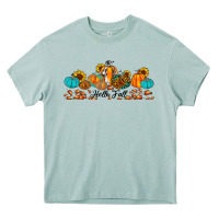 Arona hello fall pumpkin sunflower Heavy Core Tee - JahusDesignShop