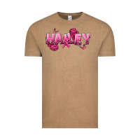 Vintage Coffee Personalized Pink Cancer Themed Name Vintage Tee - NancyCooperArtShop