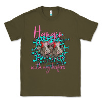 Army Green Hangin With My Heifers Classic Tee - Bettercallsaul