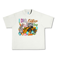 Pistachio I dig Easter Day Urban Heavy Tee - NancyCooperArtShop