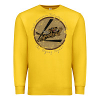 Lemon flying tigers squadron wwii leather patch design Premium Sweatshirt - tuanDangUi