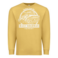 Antique Gold m4a1 sherman tank Premium Sweatshirt - tuanDangUi