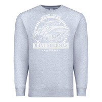 Heather Grey m4a1 sherman tank Premium Sweatshirt - tuanDangUi