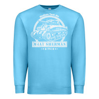 Ocean Blue m4a1 sherman tank Premium Sweatshirt - tuanDangUi