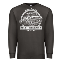 Smoke m4a1 sherman tank Premium Sweatshirt - tuanDangUi
