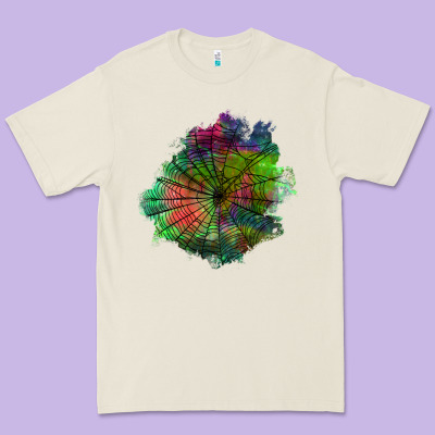 Halloween Spider Web For Patches Premium Tee Designed By Bundleandbundleshop