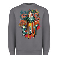 Storm Let's get lit Heavyweight Sweatshirt - FaDigitalArtStudio