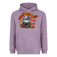 Lavender It's Fall Y'all Skunk Heavyweight Hoodie - LillyAllenDesigns