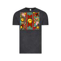 Vintage Black softball mom Vintage Tee - Jasminsmagicworld