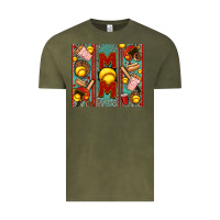 Vintage Olive softball mom Vintage Tee - Jasminsmagicworld