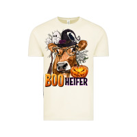 Vintage Arctic Boo Heifer Cow with Halloween Vintage Tee - texasbilliewilder