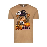 Vintage Camel Boo Heifer Cow with Halloween Vintage Tee - texasbilliewilder