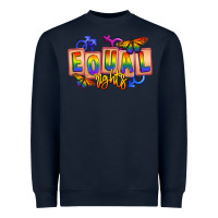 Navy Equal rights Heavyweight Sweatshirt - FaDigitalArtStudio