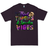 Plum thick thighs and spooky vibes Premium Tee - BundleAndBundleShop