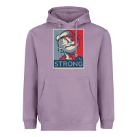 Lavender 1 popeye strong brand a transparent Heavyweight Hoodie - tuanDangUi