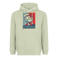 Matcha 1 popeye strong brand a transparent Heavyweight Hoodie - tuanDangUi