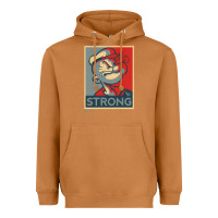 Meerkat 1 popeye strong brand a transparent Heavyweight Hoodie - tuanDangUi