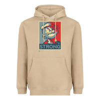 Mushroom 1 popeye strong brand a transparent Heavyweight Hoodie - tuanDangUi