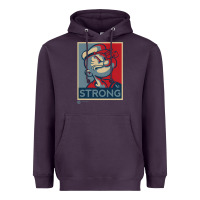 Plum 1 popeye strong brand a transparent Heavyweight Hoodie - tuanDangUi