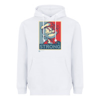 White 1 popeye strong brand a transparent Heavyweight Hoodie - tuanDangUi