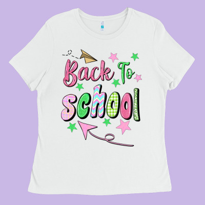 Back To School Ladies Tee Designed By Bundleandbundleshop