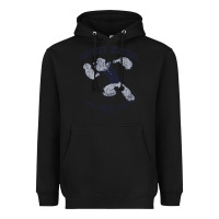 Black popeye poopdeck academy brand a transparent Heavyweight Hoodie - tuanDangUi