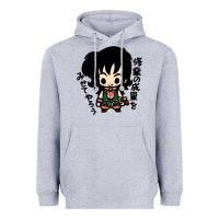 Heather Grey ヤムチャ yamcha Heavyweight Hoodie - tuanDangUi