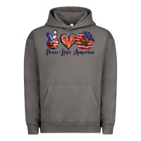 Pigment Tornado peace love america Urban Hoodie - BarkalooDesign