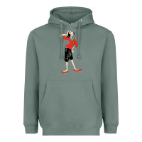 Sage olive oyl art Heavyweight Hoodie - tuanDangUi