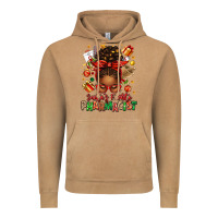 Vintage Camel santas favorite pharmacist afro messy bun Vintage Hoodie - texasbilliewilder