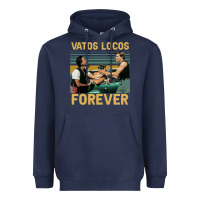 Navy vatos locos forever Heavyweight Hoodie - tuanDangUi
