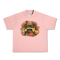 Salmon Fall School Bus Urban Heavy Tee - texasbilliewilder