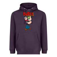 Plum popeye Heavyweight Hoodie - tuanDangUi