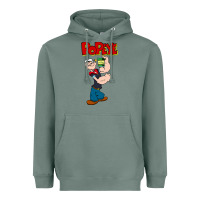 Sage popeye Heavyweight Hoodie - tuanDangUi