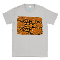 Moon Dust leopard glitter background Classic Tee - RanaPortraitStore