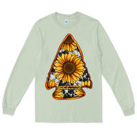 Matcha sunflower arrowhead Long Sleeve Tee - Jasminsmagicworld
