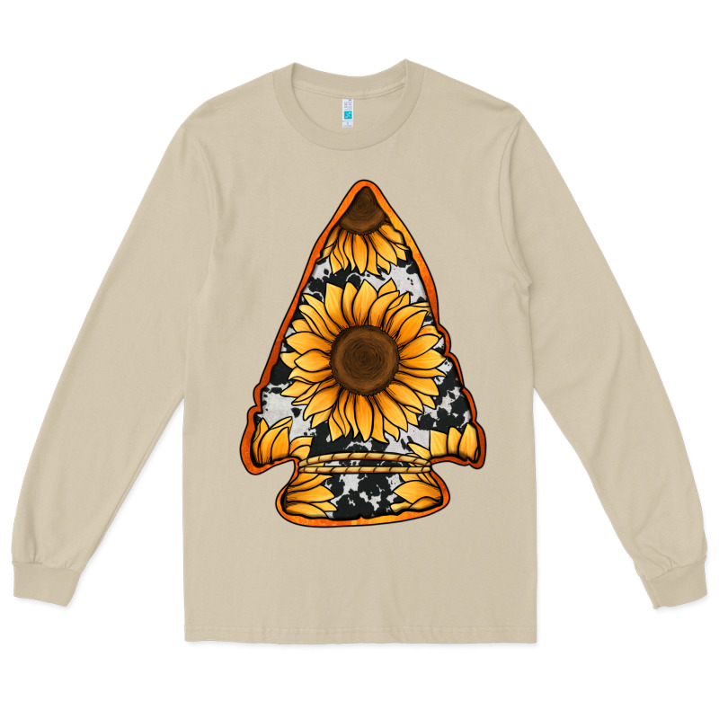 Sunflower Arrowhead Long Sleeve Tee by Jasminsmagicworld | Teevron