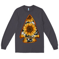 Smoke sunflower arrowhead Long Sleeve Tee - Jasminsmagicworld