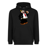 Black wimpi character popeye Heavyweight Hoodie - tuanDangUi