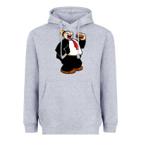 Heather Grey wimpi character popeye Heavyweight Hoodie - tuanDangUi