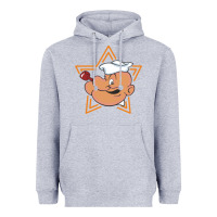 Heather Grey popeye 2 Heavyweight Hoodie - tuanDangUi