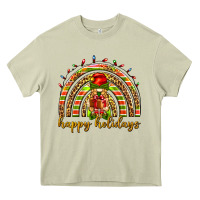 Mossy Happy holidays elf gnome Heavy Core Tee - NancyCooperArtShop