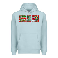 Blue Mist christmas vibes only Premium Hoodie - BundleAndBundleShop